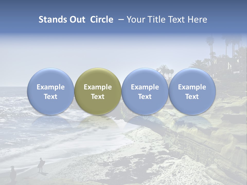 System Protect Girl PowerPoint Template