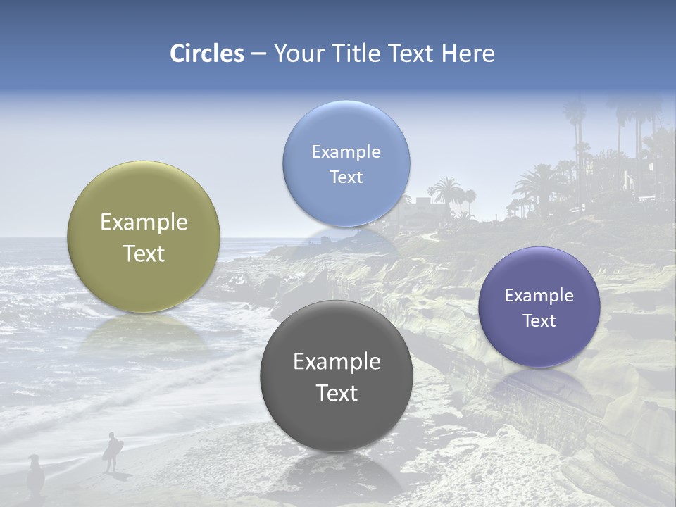 System Protect Girl PowerPoint Template