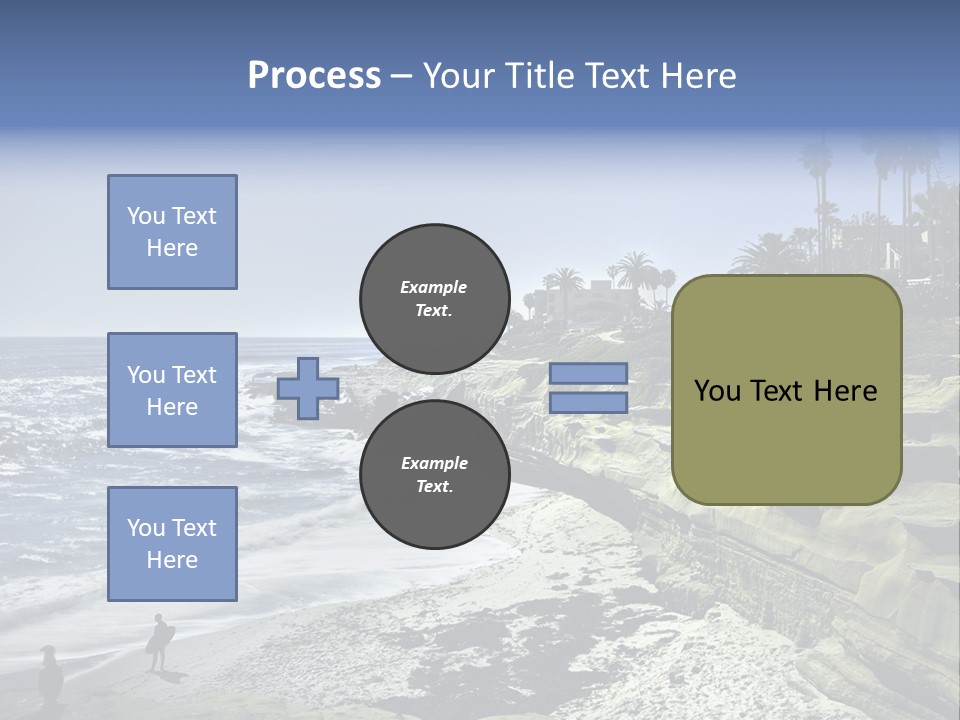 System Protect Girl PowerPoint Template
