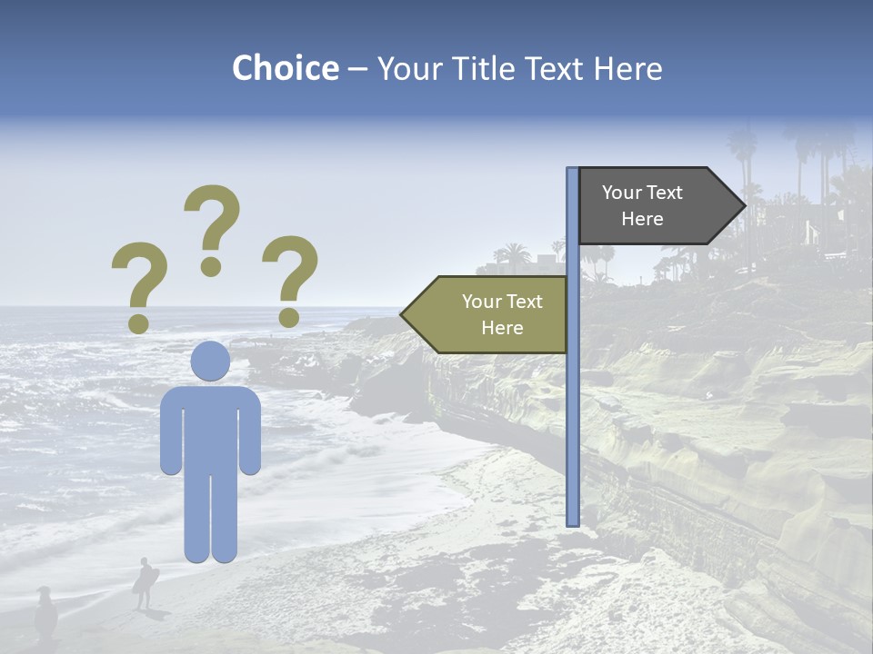 System Protect Girl PowerPoint Template