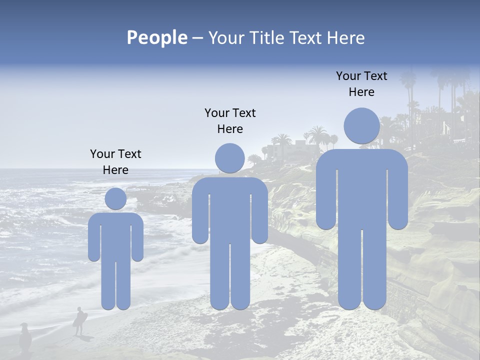 System Protect Girl PowerPoint Template