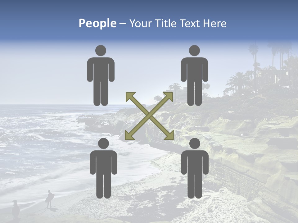 System Protect Girl PowerPoint Template