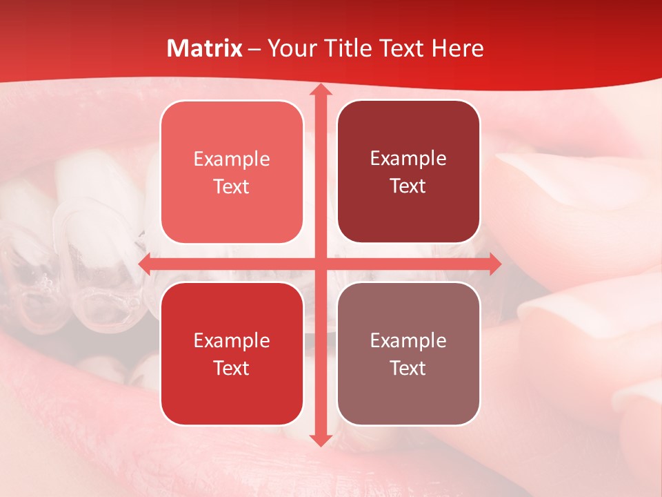 System Protect Girl PowerPoint Template