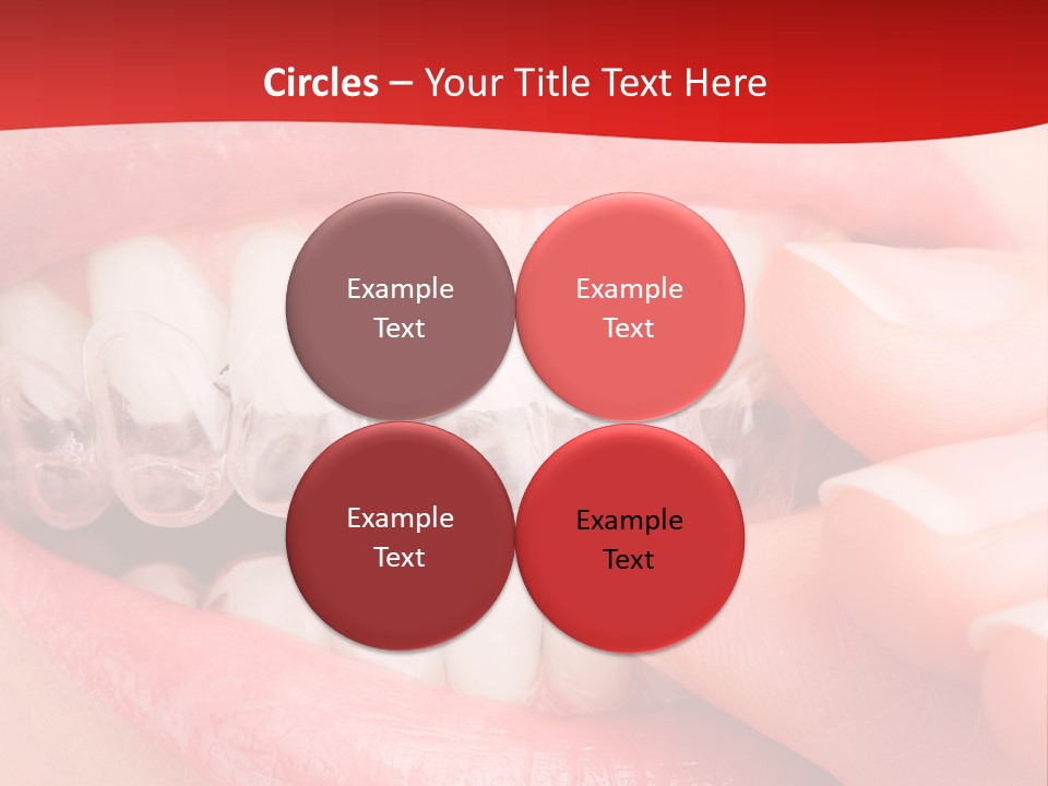 System Protect Girl PowerPoint Template