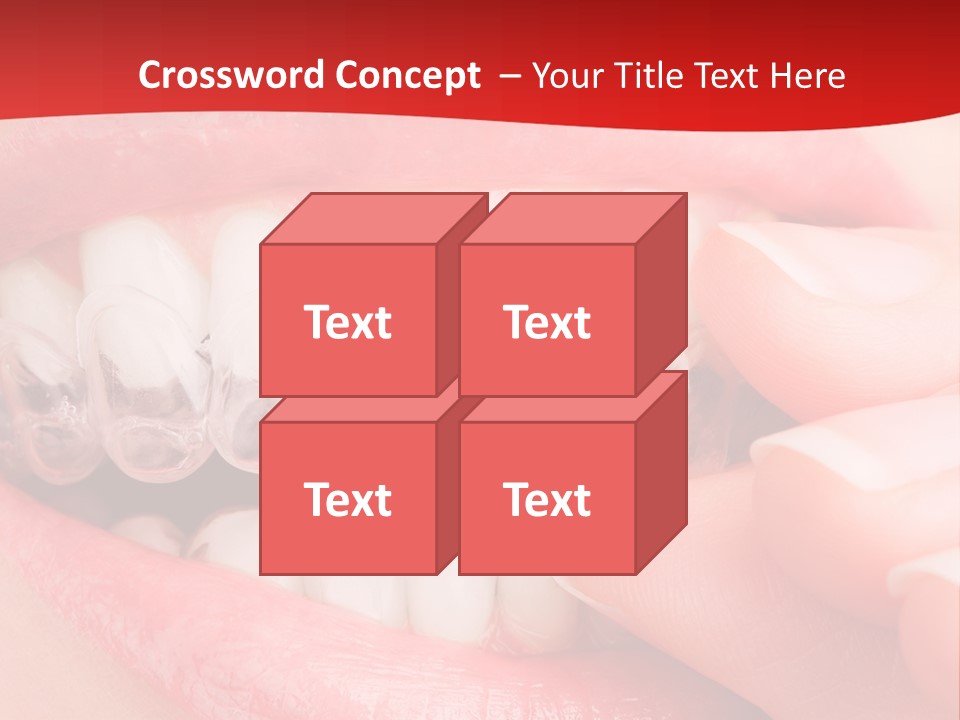 System Protect Girl PowerPoint Template