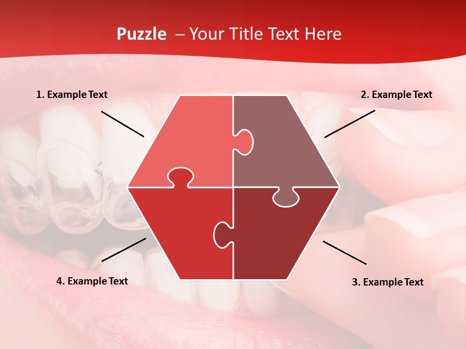 System Protect Girl PowerPoint Template