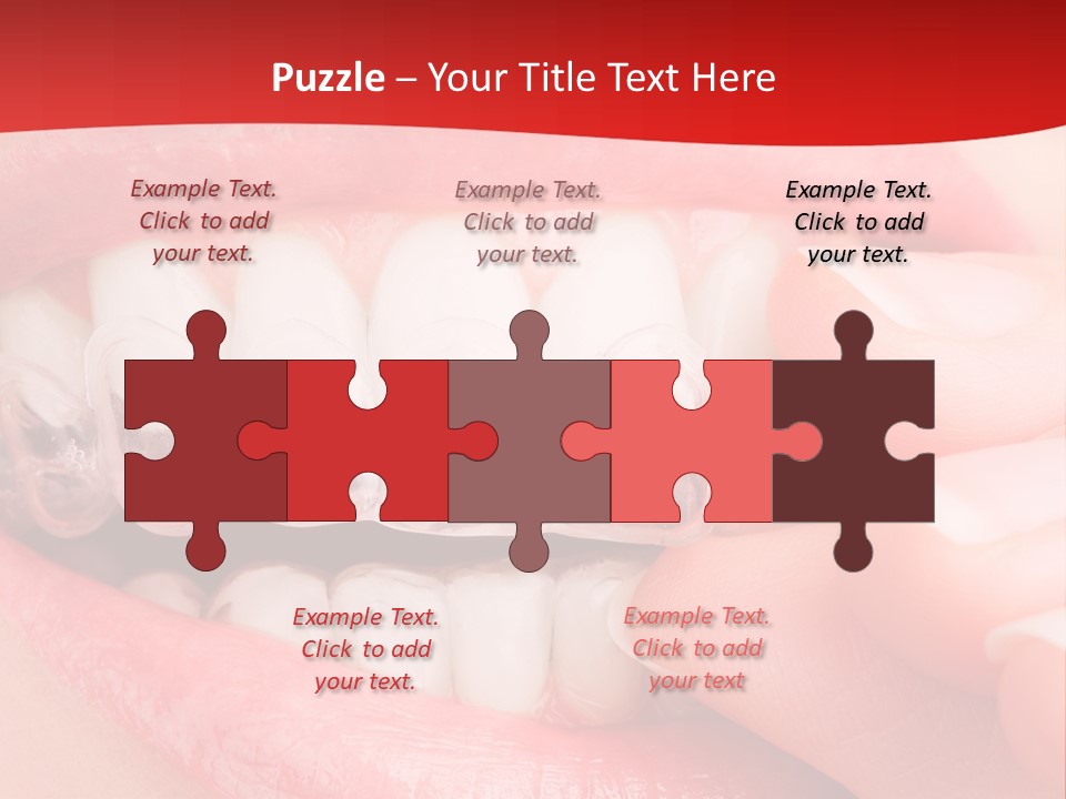 System Protect Girl PowerPoint Template