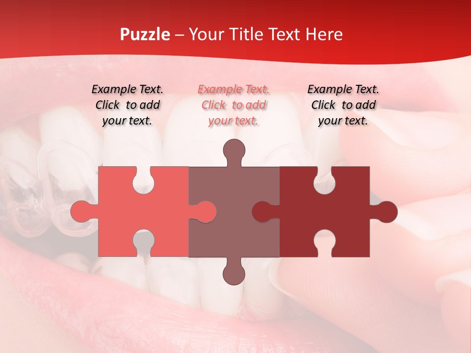 System Protect Girl PowerPoint Template