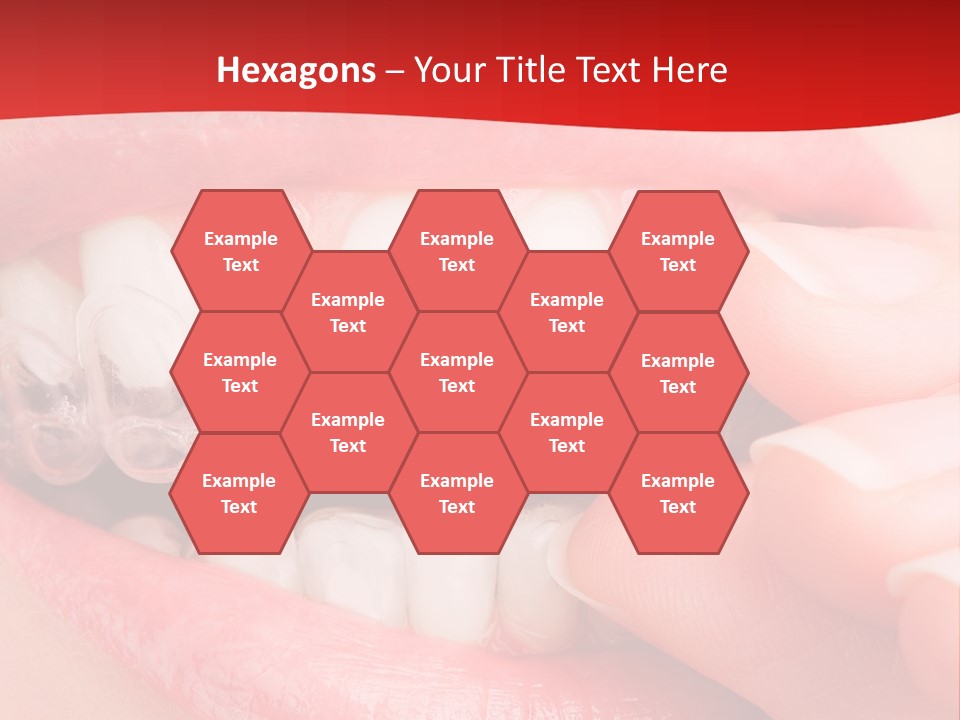 System Protect Girl PowerPoint Template