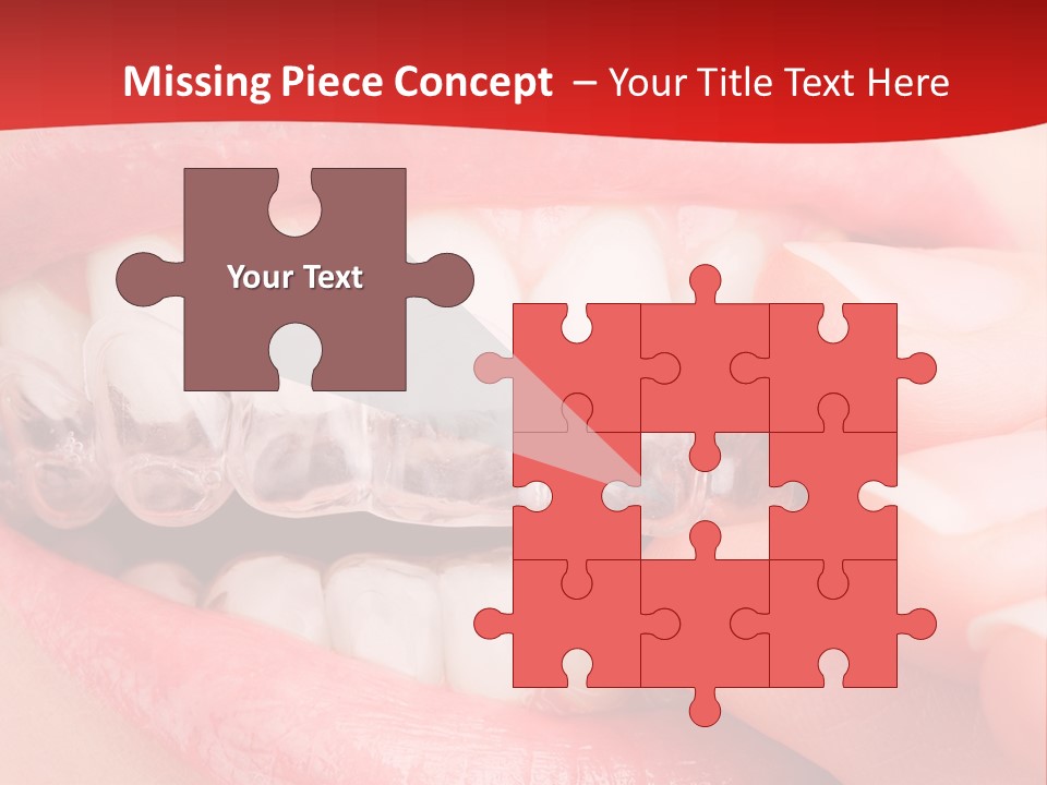 System Protect Girl PowerPoint Template