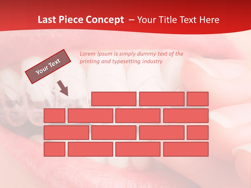 System Protect Girl PowerPoint Template