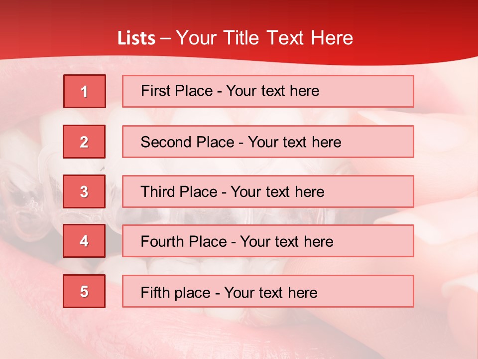 System Protect Girl PowerPoint Template