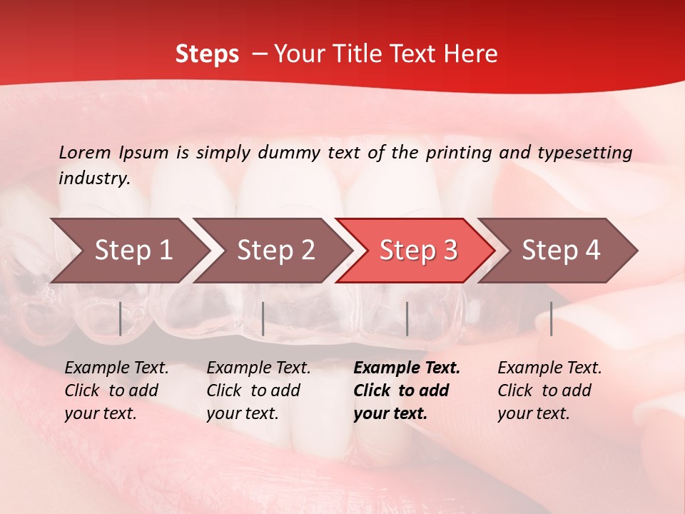 System Protect Girl PowerPoint Template
