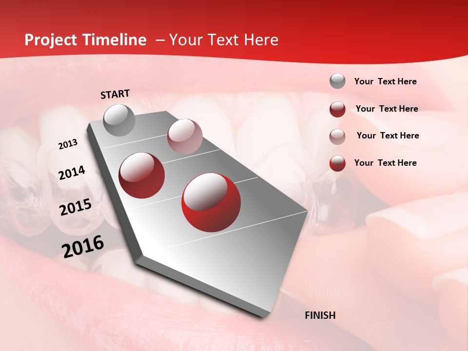 System Protect Girl PowerPoint Template