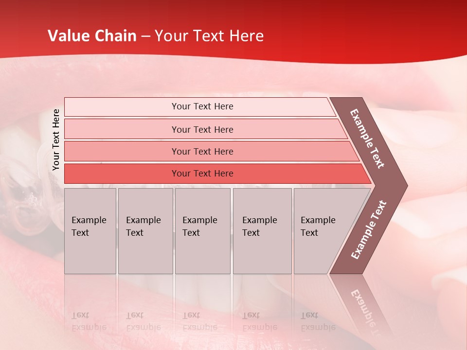 System Protect Girl PowerPoint Template