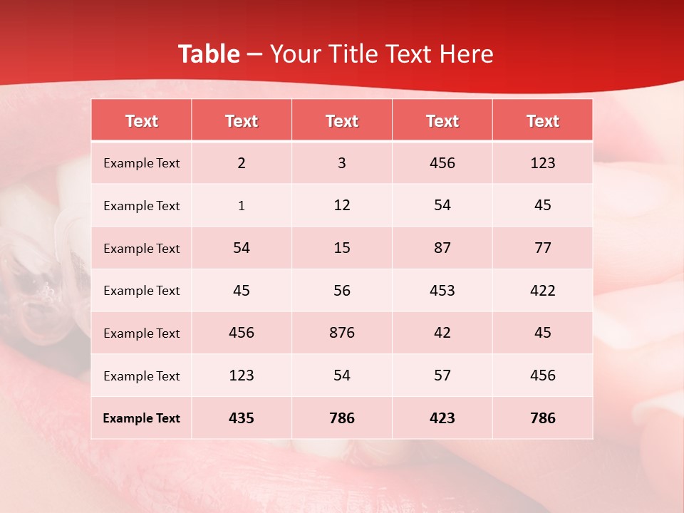 System Protect Girl PowerPoint Template