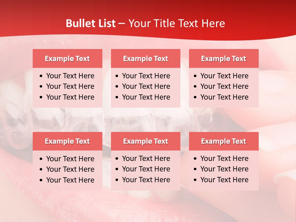 System Protect Girl PowerPoint Template