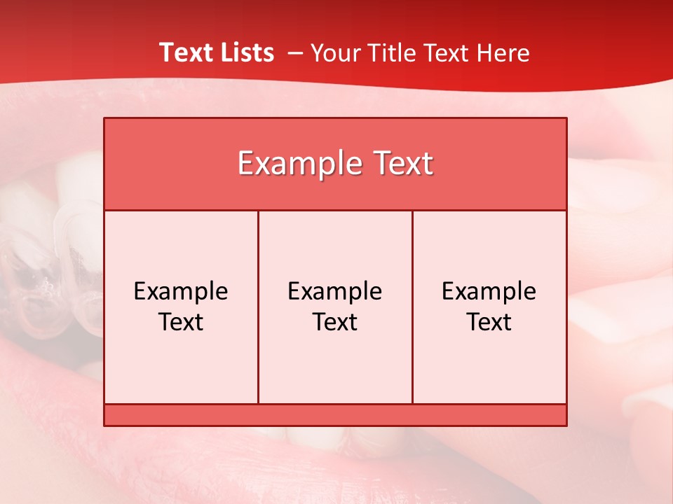 System Protect Girl PowerPoint Template