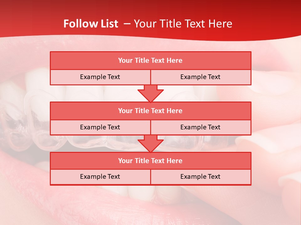 System Protect Girl PowerPoint Template