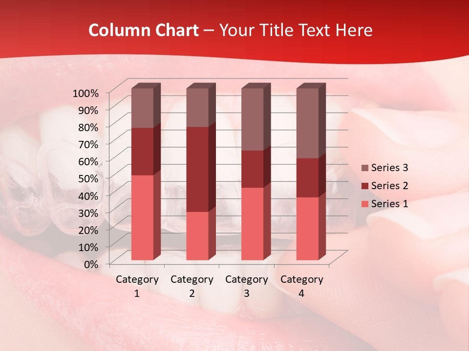 System Protect Girl PowerPoint Template
