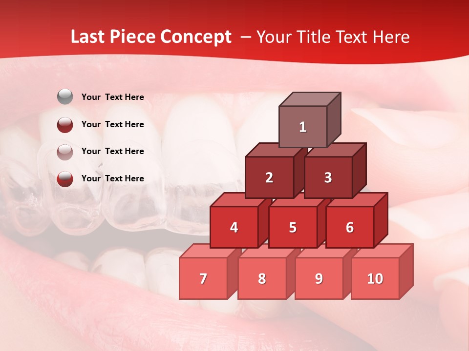 System Protect Girl PowerPoint Template