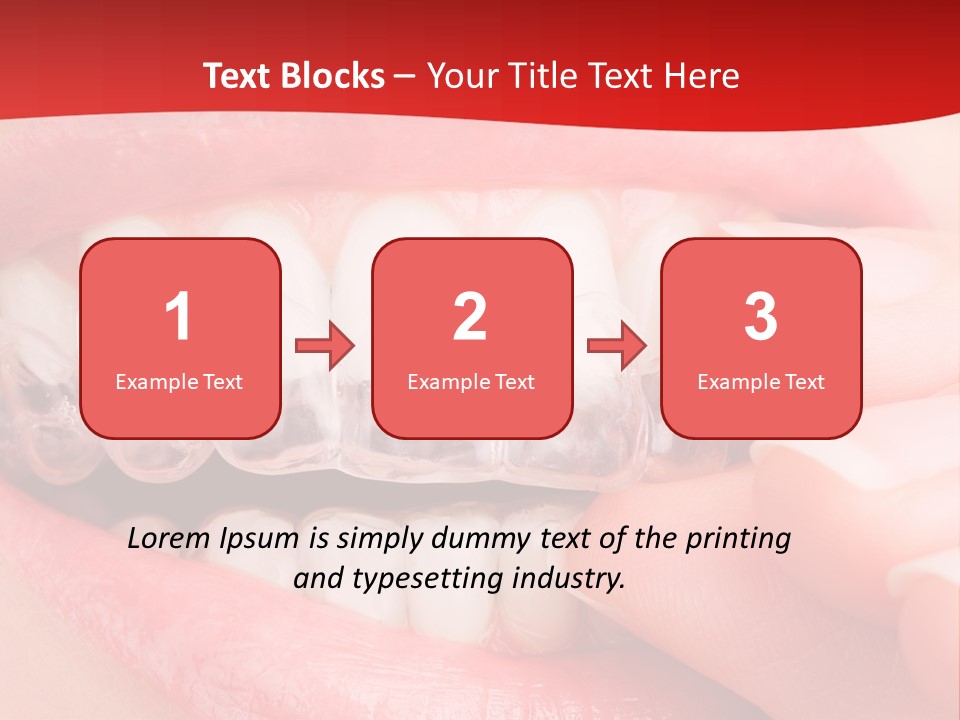 System Protect Girl PowerPoint Template