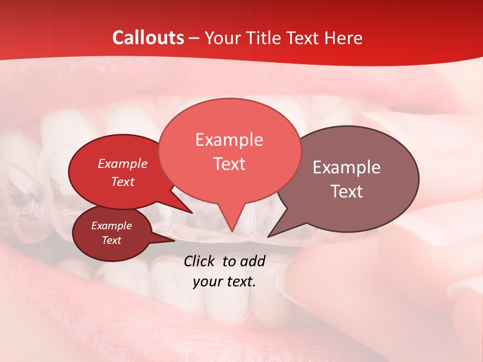 System Protect Girl PowerPoint Template