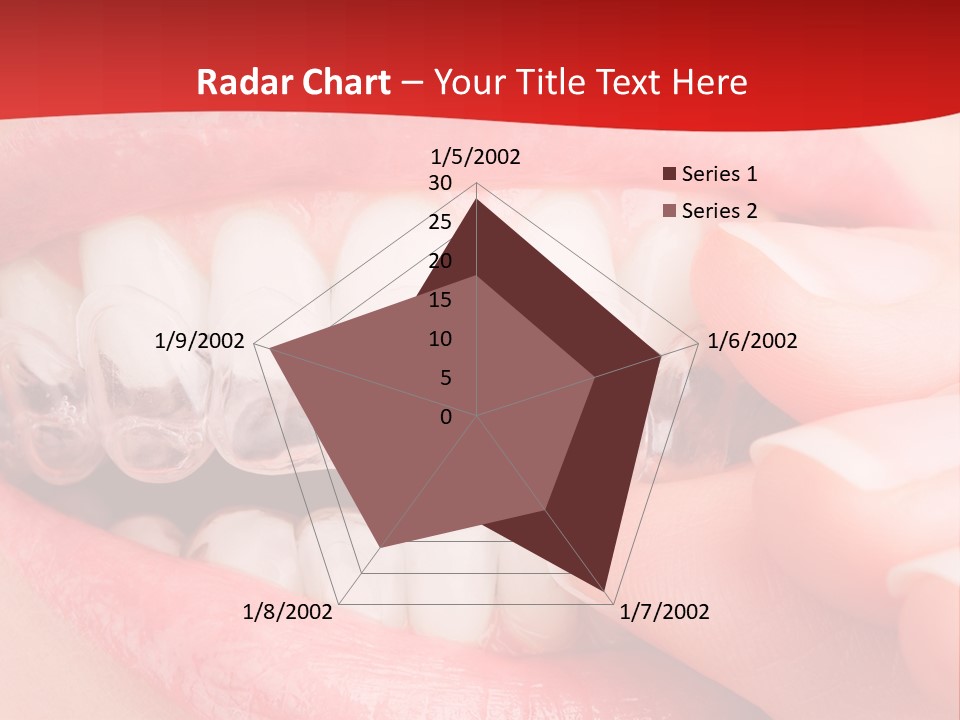 System Protect Girl PowerPoint Template
