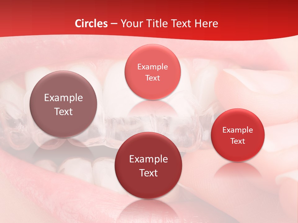 System Protect Girl PowerPoint Template