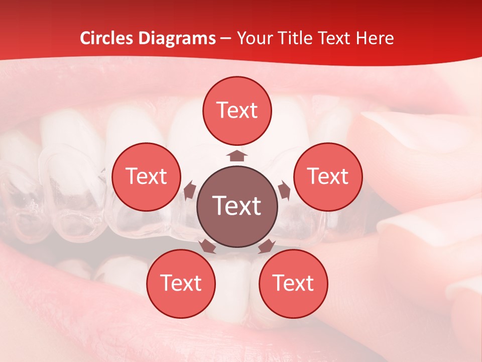 System Protect Girl PowerPoint Template