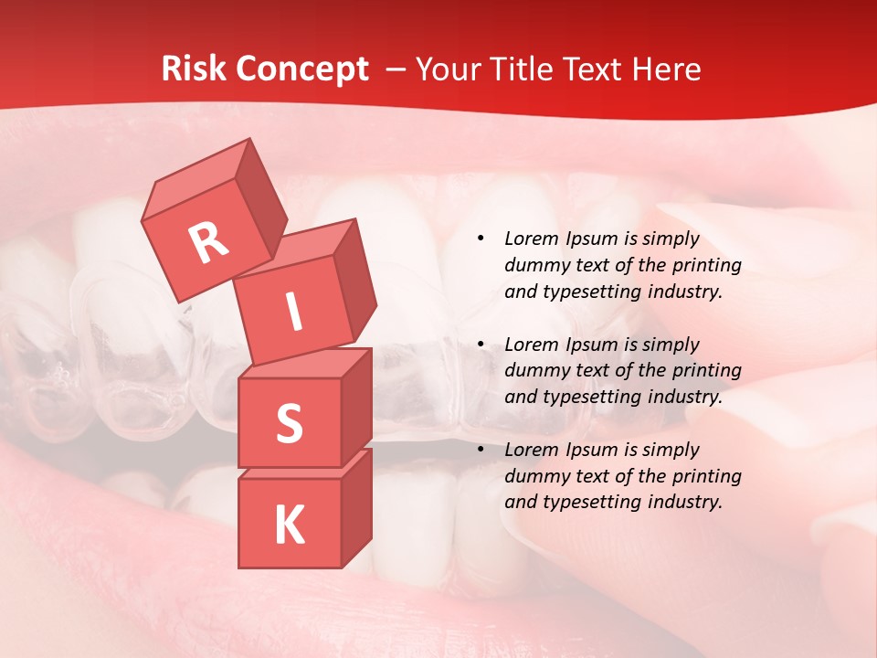 System Protect Girl PowerPoint Template