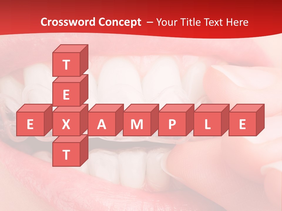 System Protect Girl PowerPoint Template