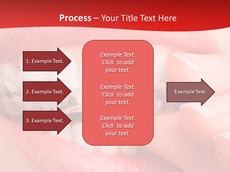 System Protect Girl PowerPoint Template