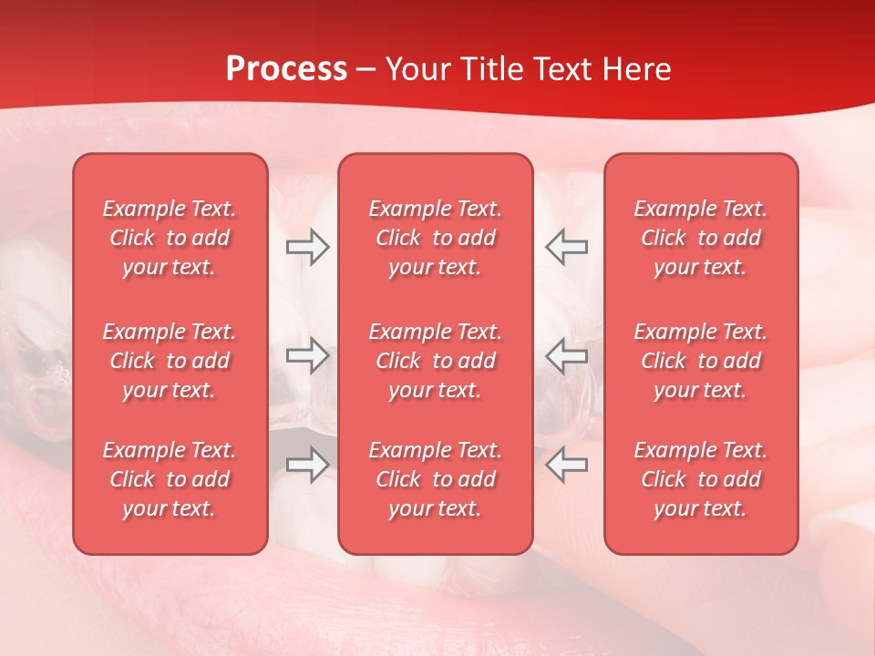 System Protect Girl PowerPoint Template