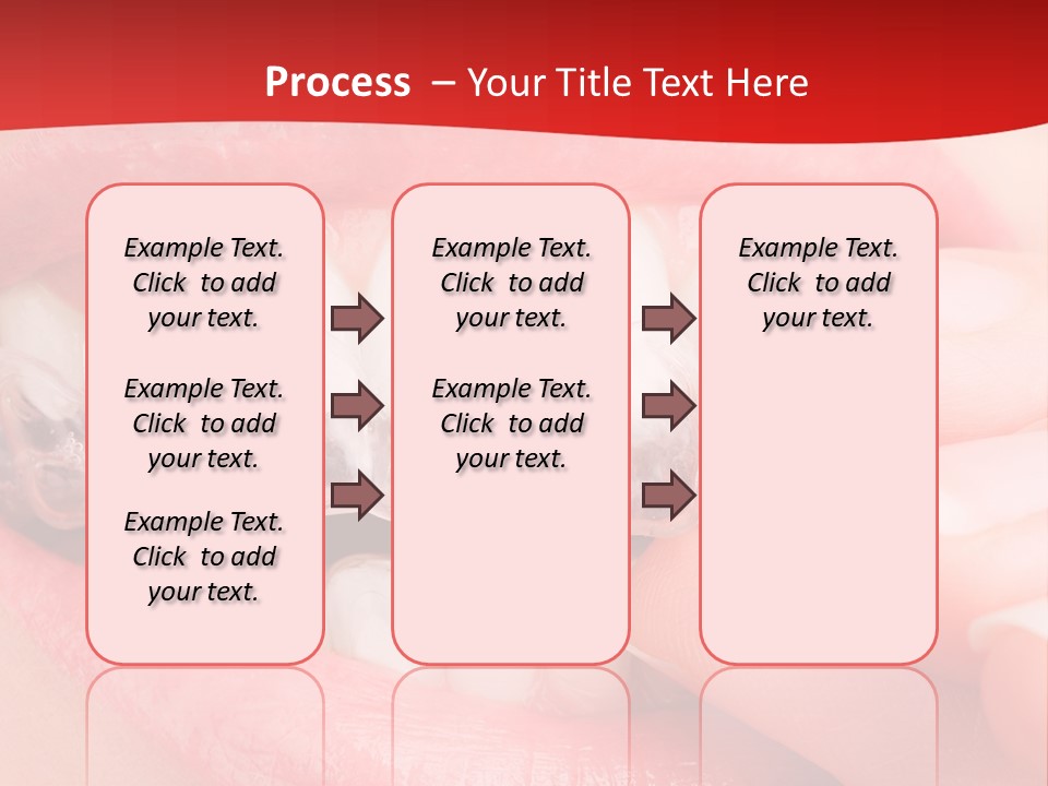 System Protect Girl PowerPoint Template