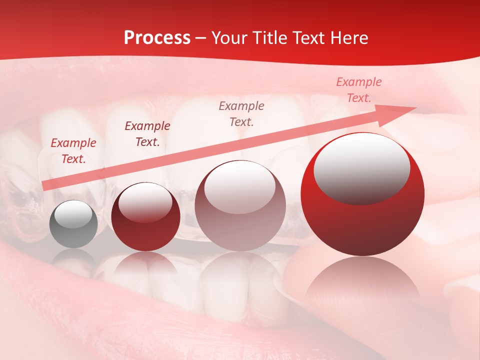 System Protect Girl PowerPoint Template