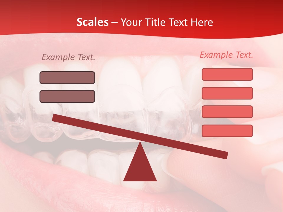 System Protect Girl PowerPoint Template