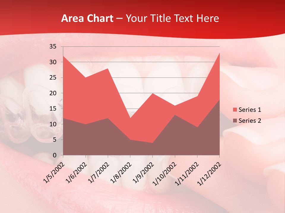 System Protect Girl PowerPoint Template
