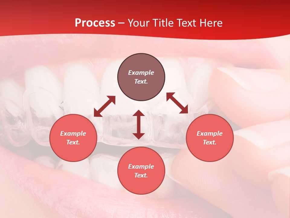 System Protect Girl PowerPoint Template