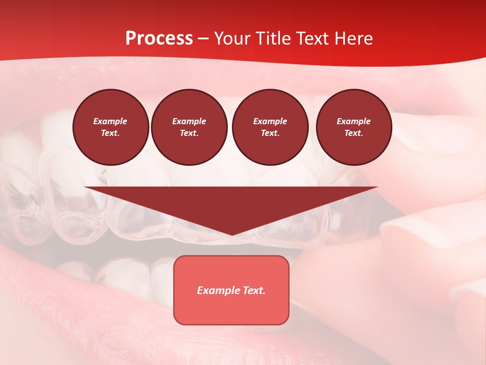 System Protect Girl PowerPoint Template