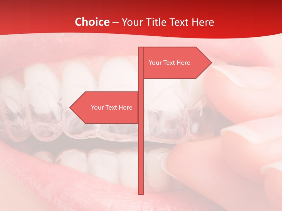 System Protect Girl PowerPoint Template