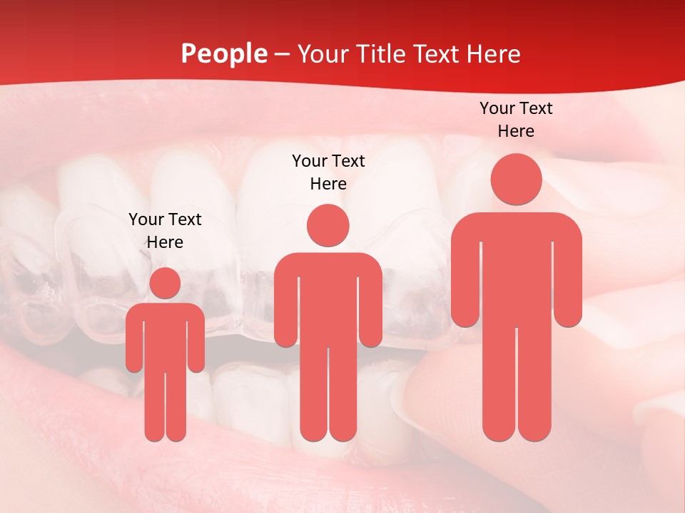 System Protect Girl PowerPoint Template