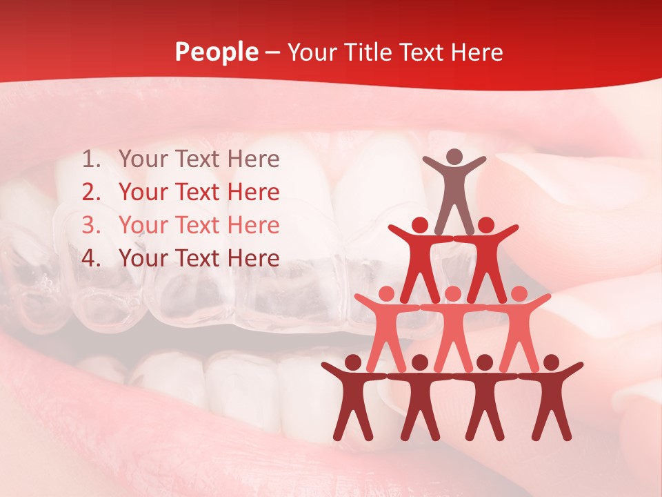 System Protect Girl PowerPoint Template