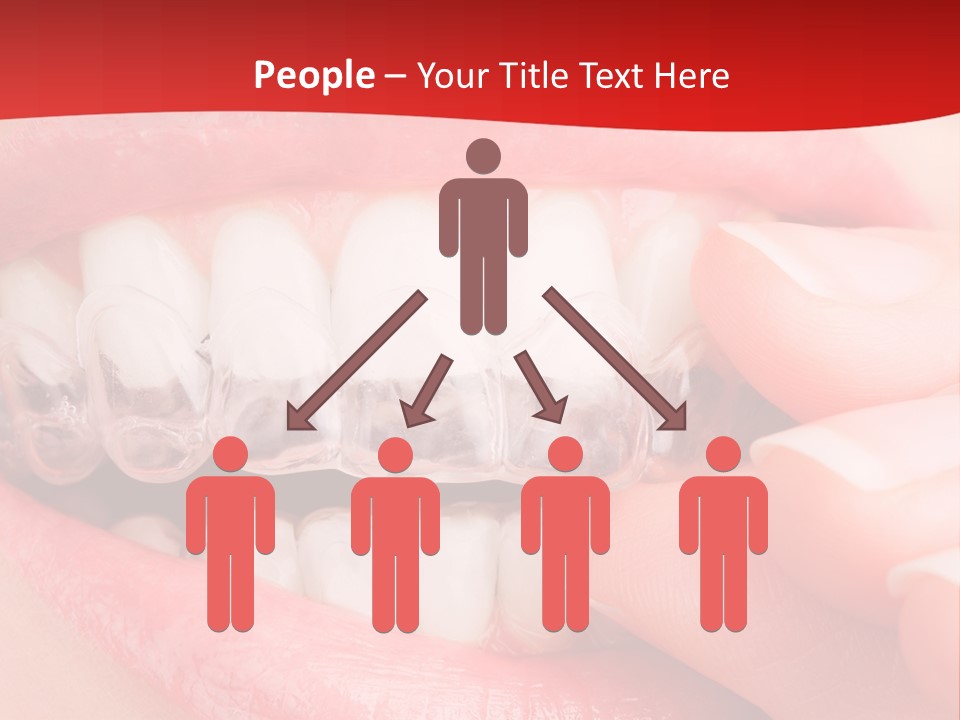 System Protect Girl PowerPoint Template