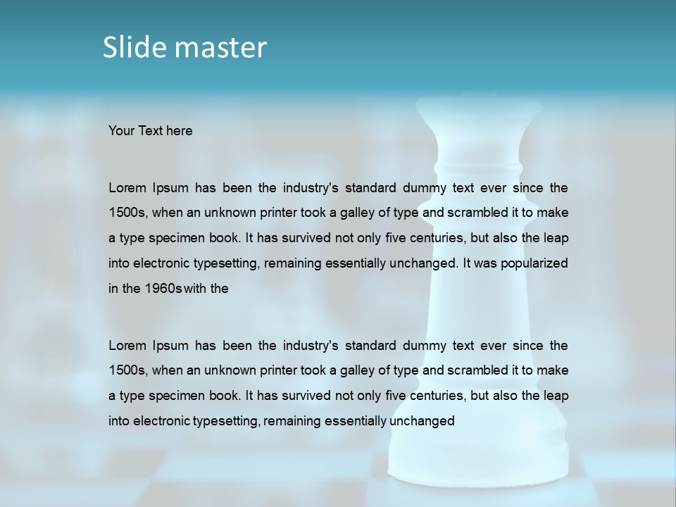 Recreation Intelligence Leadership PowerPoint Template