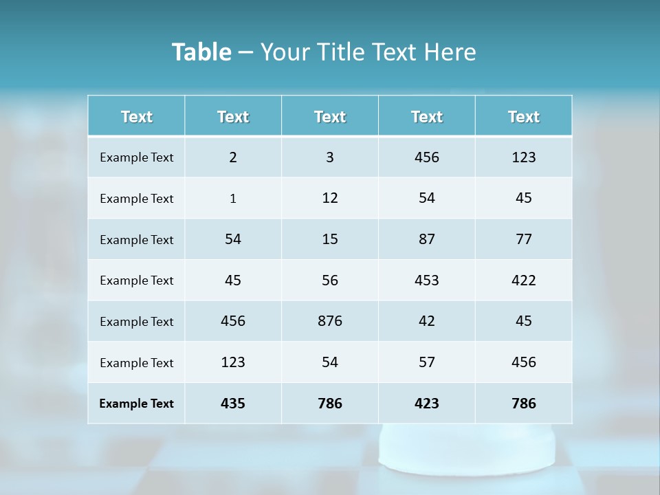 Recreation Intelligence Leadership PowerPoint Template