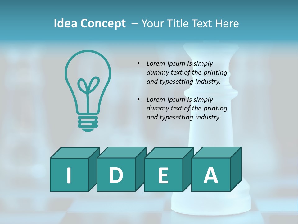 Recreation Intelligence Leadership PowerPoint Template