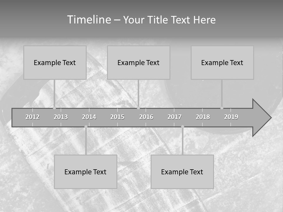 Hockey Stick Shot Lifestyle PowerPoint Template