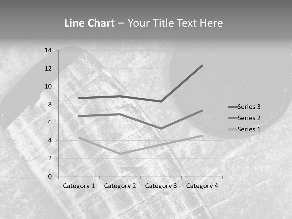 Hockey Stick Shot Lifestyle PowerPoint Template