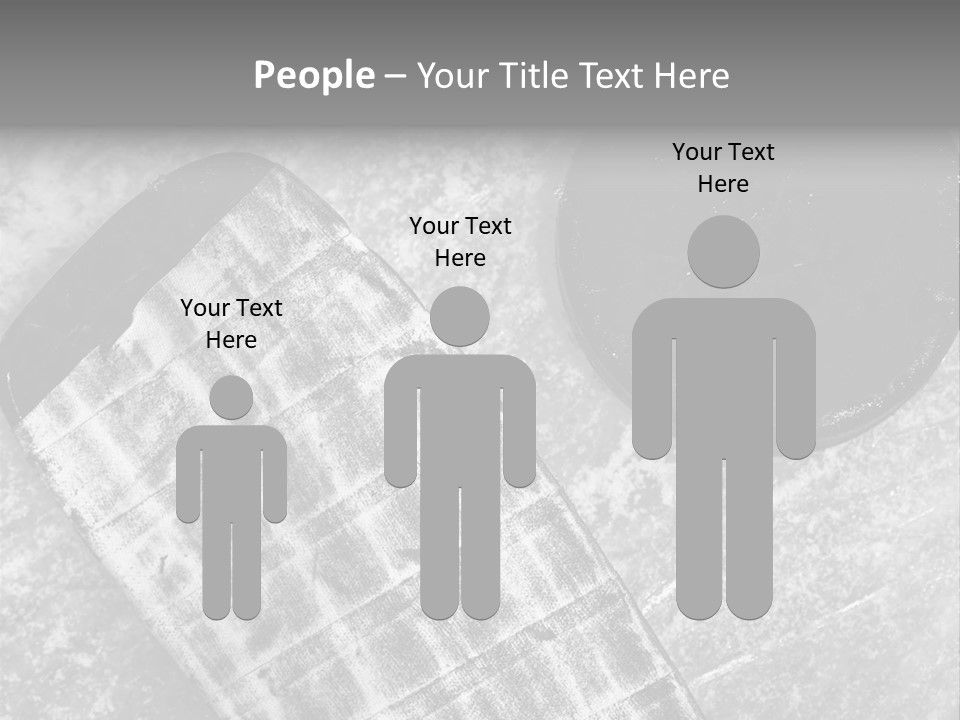 Hockey Stick Shot Lifestyle PowerPoint Template